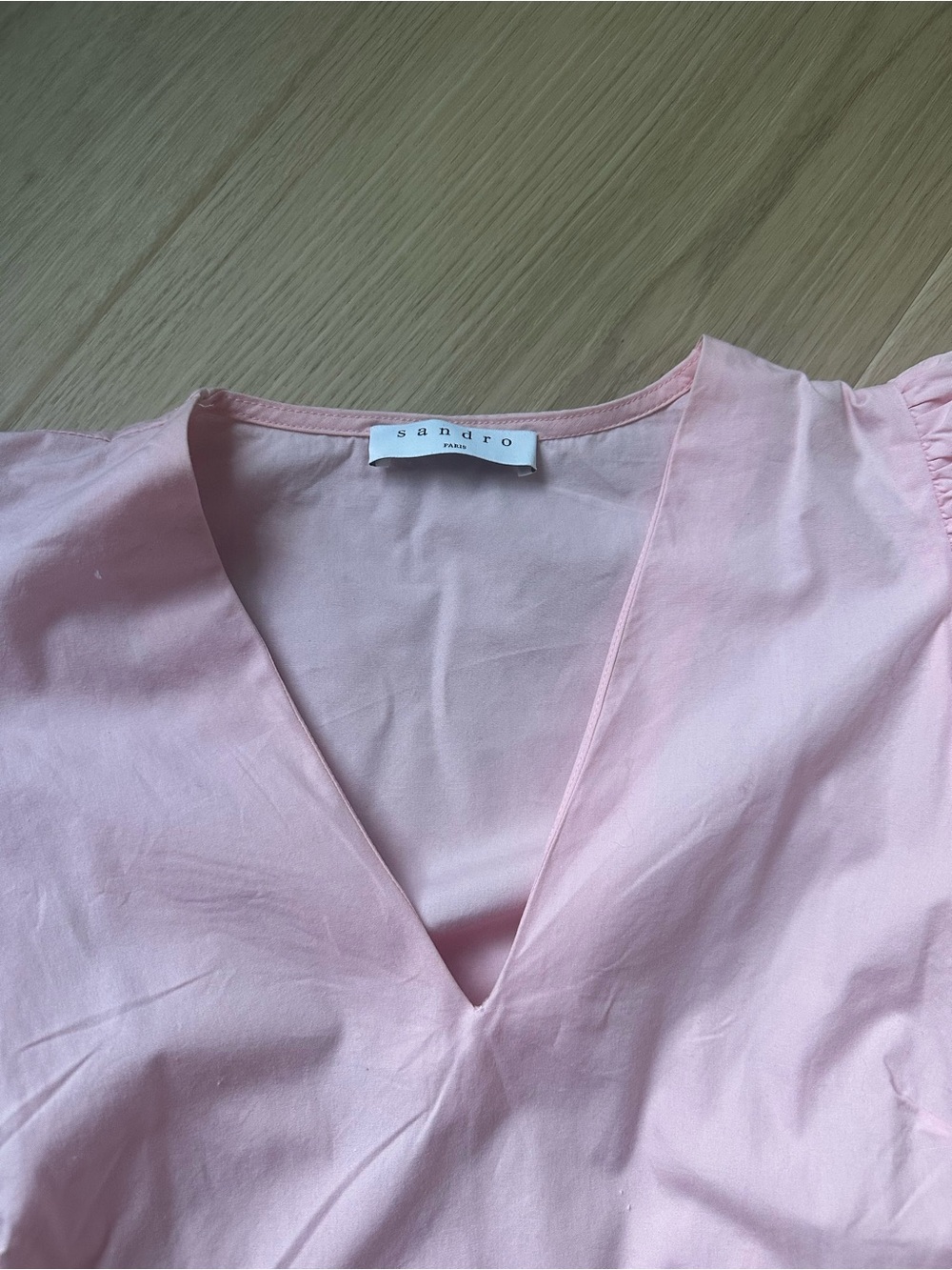 Sandro Top Ruffle Sleeves - Picture 4 of 4
